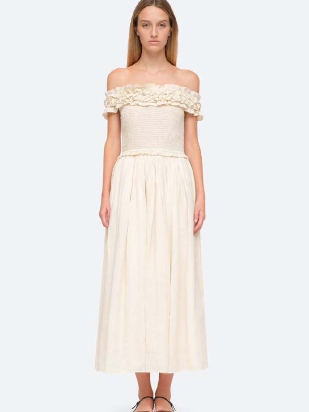 Sea NY | FRIDA SOLID STRAPLESS DRESS | XS